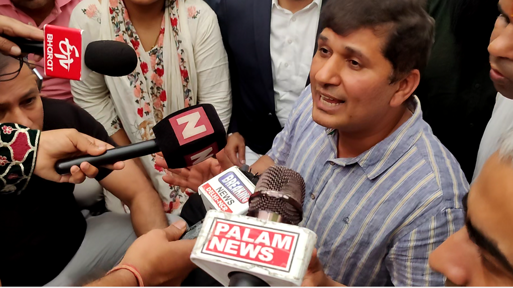 “Deliberate Attempt to Incite Clash”: AAP Targets BJP MLA Over Palam Incident